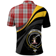 Clan MacRae of Conchra 02 Tartan Polo Shirt - Royal Coat Of Arms Style SY87 MacRae of Conchra 02 Tartan Tartan Polo