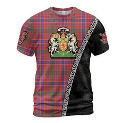 Personalized Clan MacRae Ancient Tartan Shirt with Scotland Coat of Arms & Custom Name GB94