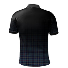Clan MacRaes of America Tartan Polo Shirt - Alba Celtic Style PA34 MacRaes of America Tartan Tartan Polo
