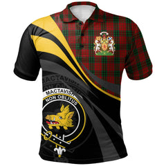 Clan MacTavish 01 Tartan Polo Shirt - Royal Coat Of Arms Style PT17 MacTavish 01 Tartan Tartan Polo