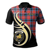 Clan MacTavish Modern Tartan Polo Shirt - Believe In Me Style QF57 MacTavish Modern Tartan Tartan Polo