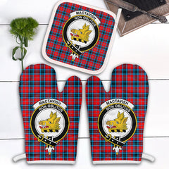 Clan MacTavish Modern Tartan Crest Oven Mitt And Pot Holder (2 Oven Mitts + 1 Pot Holder) EA10 Clan MacTavish Tartan Today
