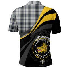 Clan MacTavish of Dunardry Dress Tartan Polo Shirt - Royal Coat Of Arms Style RA68 MacTavish of Dunardry Dress Tartan Tartan Polo