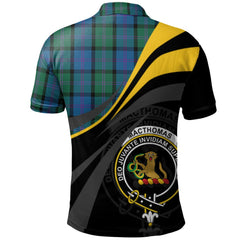 Clan MacThomas Tartan Polo Shirt - Royal Coat Of Arms Style IL43 MacThomas Tartan Tartan Polo