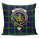Clan MacThomas Modern Tartan Crest Pillow Cover JJ67 Clan MacThomas Tartan Today
