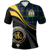 Clan MacThomas Modern Tartan Polo Shirt - Royal Coat Of Arms Style ZZ98 MacThomas Modern Tartan Tartan Polo