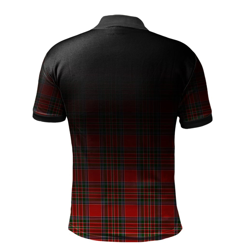 Clan MacBain Chief Tartan Polo Shirt - Alba Celtic Style JB76 MacBain Chief Tartan Tartan Polo