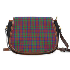Clan Macbain of Tomatin Tartan Saddle Handbags XA42 Clan MacBain Tartan Today