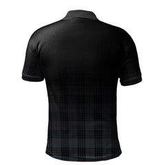 Clan Mackay Blue 01 Tartan Polo Shirt - Alba Celtic Style MF36 Mackay Blue 01 Tartan Tartan Polo