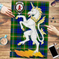 Clan Maitland Tartan Crest Unicorn Scotland Jigsaw Puzzles Gift For Family NK16 Clan Maitland Tartan Today