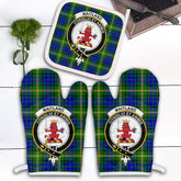 Clan Maitland Tartan Crest Oven Mitt And Pot Holder (2 Oven Mitts + 1 Pot Holder) LZ64 Clan Maitland Tartan Today