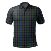 Clan Malcolm 02 Tartan Polo Shirt AE35 Malcolm 02 Tartan Tartan Polo