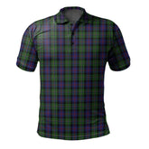 Clan Malcolm Tartan Polo Shirt RE21 Malcolm Tartan Tartan Polo