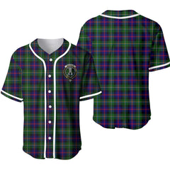 Clan Malcolm (or MacCallum) Tartan Unisex Baseball Jersey RR76AI29 Clan MacCallum Tartan Today
