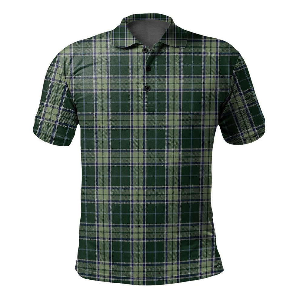 Clan Manx Ellan Vannin Tartan Polo Shirt QV31 Manx Ellan Vannin Tartan Tartan Polo