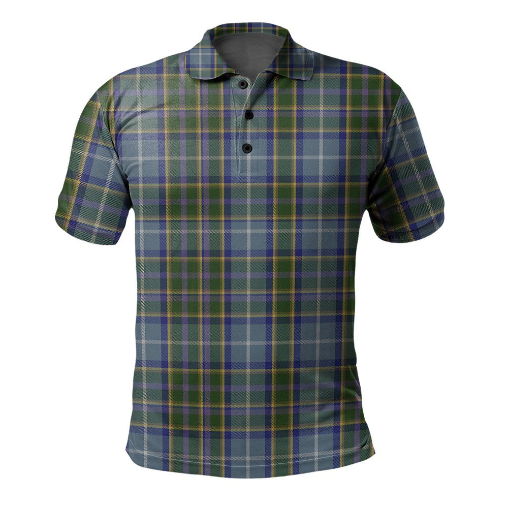 Clan Manx National Tartan Polo Shirt OS75 Manx National Tartan Tartan Polo