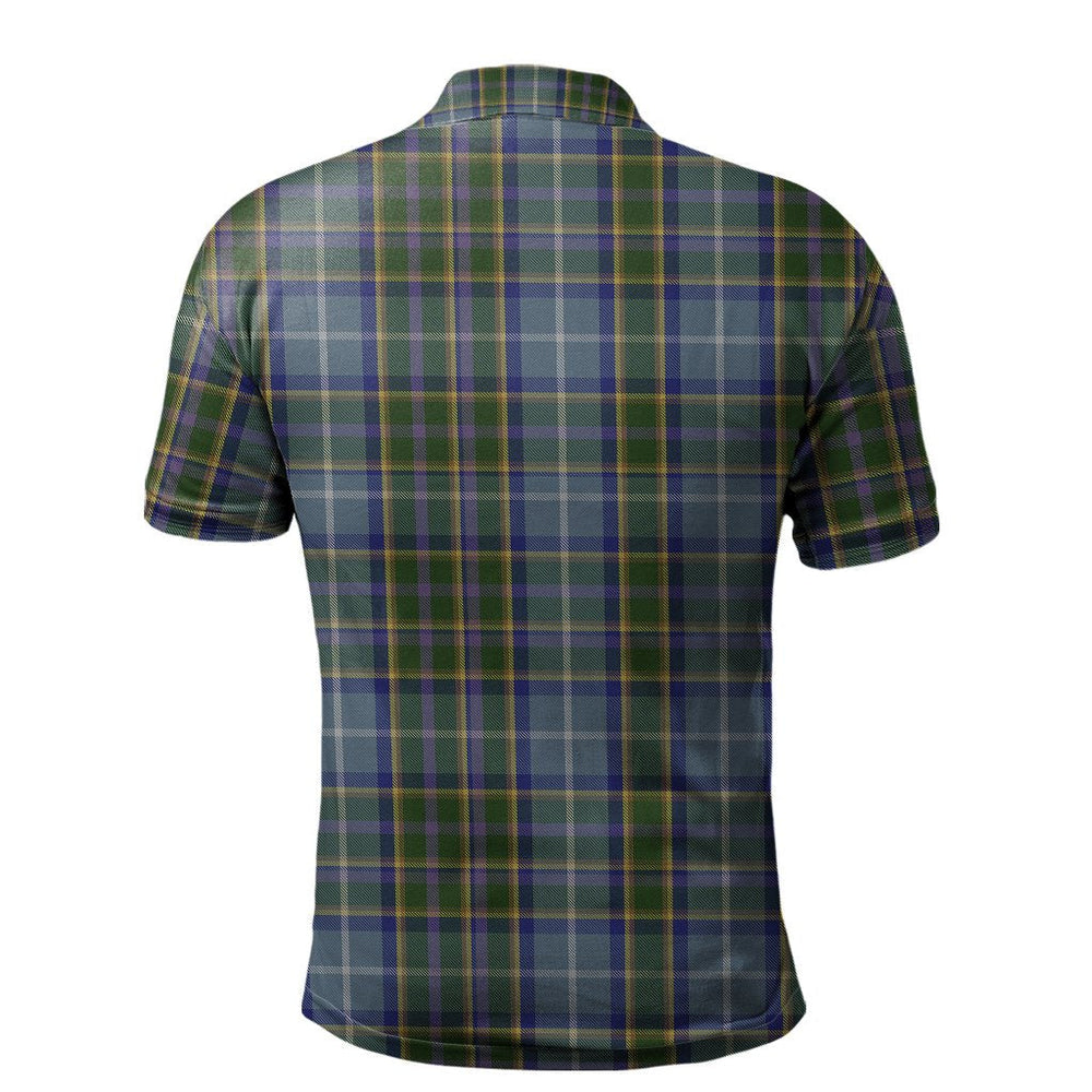 Clan Manx National Tartan Polo Shirt OS75 Manx National Tartan Tartan Polo