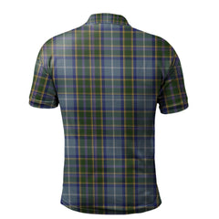 Clan Manx National Tartan Polo Shirt OS75 Manx National Tartan Tartan Polo