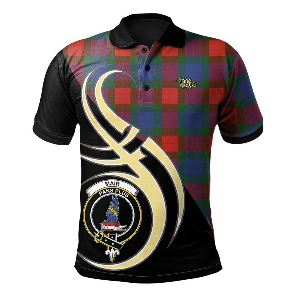 Clan Mar Tartan Polo Shirt - Believe In Me Style CL83 Mar Tartan Tartan Polo