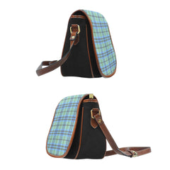Clan Marshall Tartan Saddle Handbags LP90 Clan Mar Tartan Today
