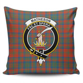 Clan Matheson Ancient Tartan Crest Pillow Cover VN97 Clan Matheson Tartan Today