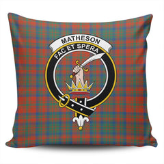 Clan Matheson Ancient Tartan Crest Pillow Cover VN97 Clan Matheson Tartan Today