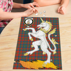 Clan Matheson Ancient Tartan Crest Unicorn Scotland Jigsaw Puzzles Gift For Family TU26 Clan Matheson Tartan Today