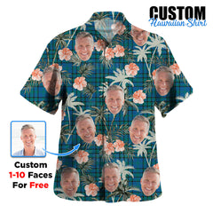 Clan Matheson Hunting Ancient Tartan Custom Face Hawaiian Shirt – Unisex Gift for Family Members, Summer Party RV99 Matheson Hunting Ancient Tartan Tartan Hawaii Shirt