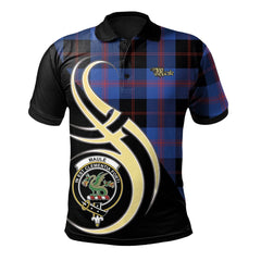 Clan Maule Tartan Polo Shirt - Believe In Me Style SK25 Maule Tartan Tartan Polo