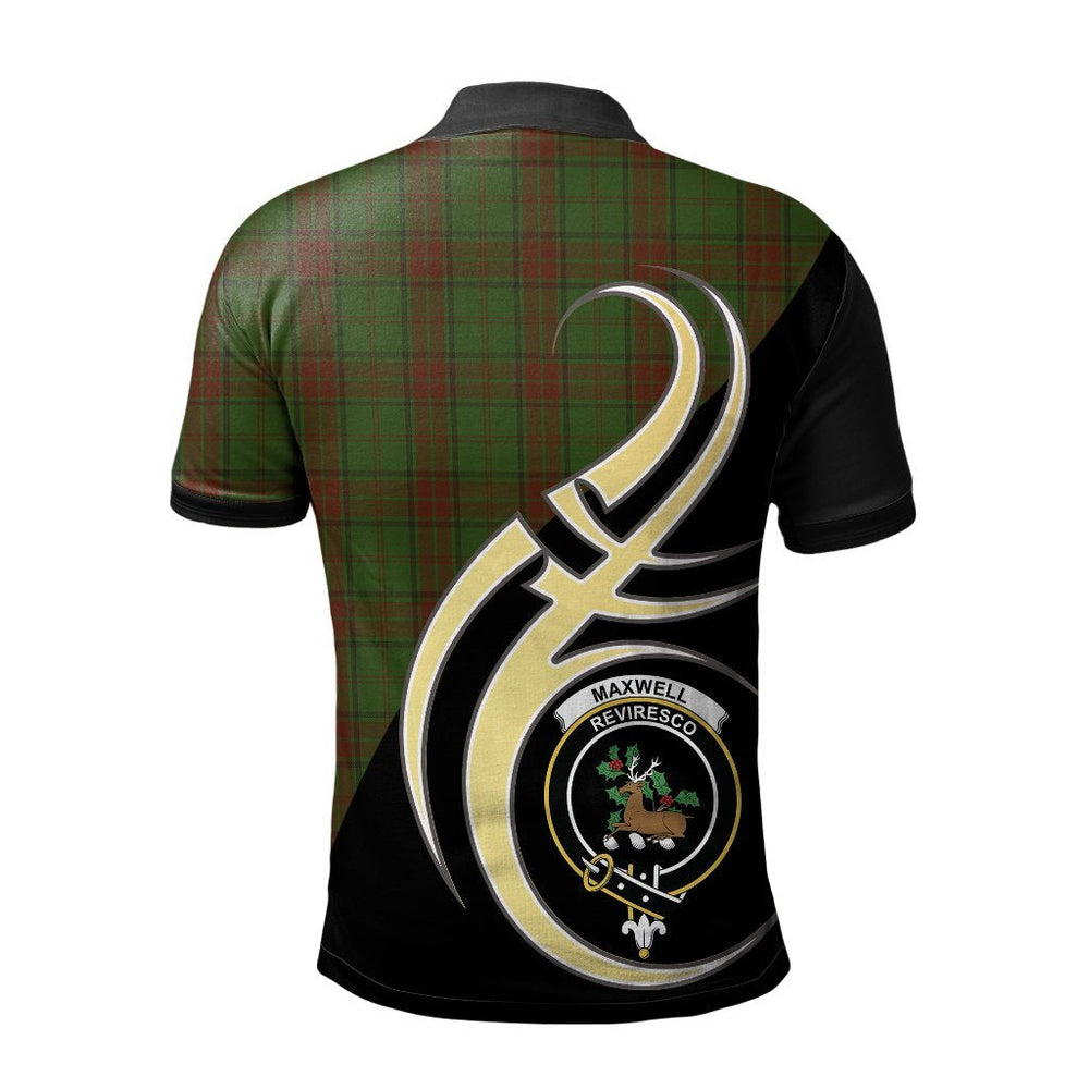 Clan Maxwell Hunting Tartan Polo Shirt - Believe In Me Style SQ59 Maxwell Hunting Tartan Tartan Polo