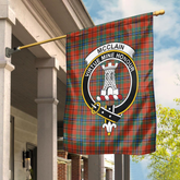 Clan McClain Tartan Crest Garden Flag EL78 Clan Garden Tartan Today