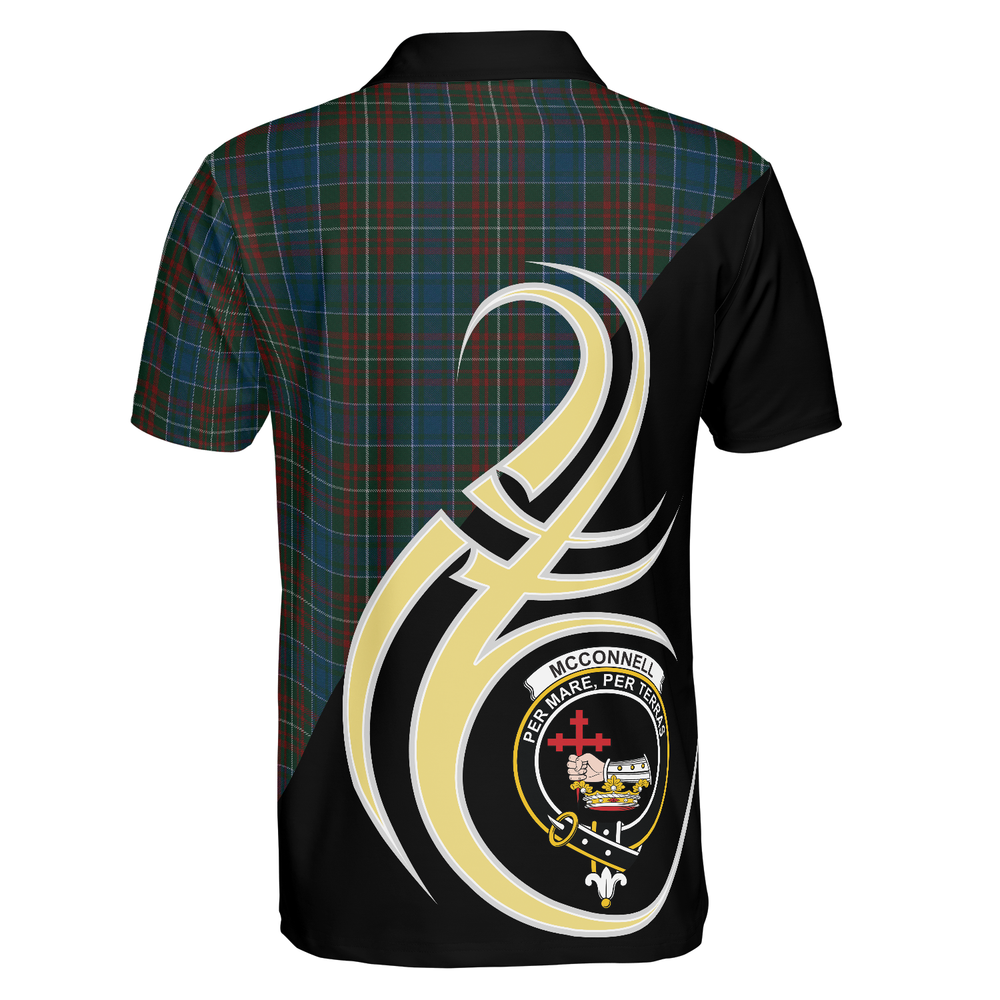 Clan McConnell Tartan Polo Shirt - Believe In Me Style KP71 McConnell Tartan Tartan Polo