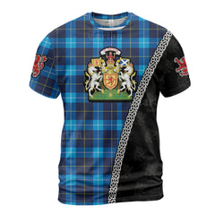 Personalized Clan McKerrell Tartan Shirt with Scotland Coat of Arms & Custom Name ZR96