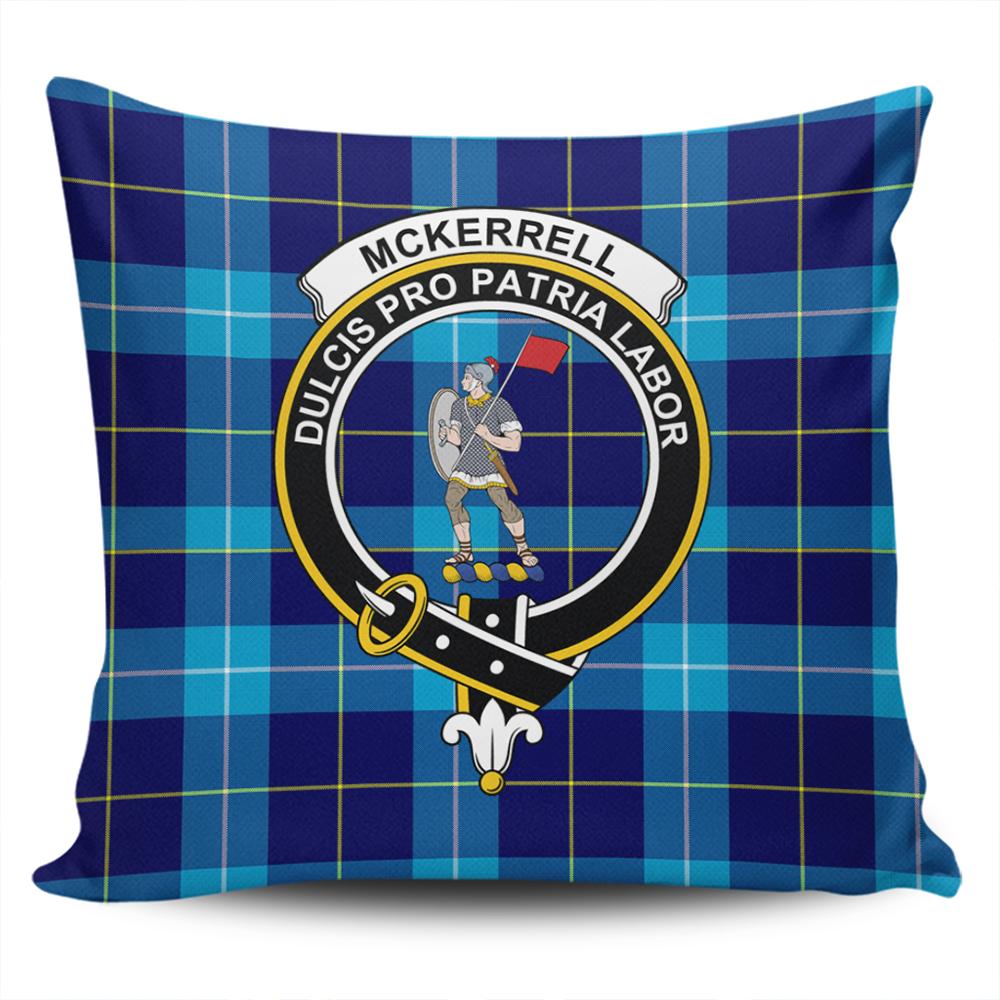 Clan McKerrell Tartan Crest Pillow Cover BA73 Clan Kerr Tartan Today
