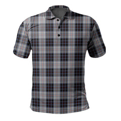 Clan McRae Dress Tartan Polo Shirt FP70 McRae Dress Tartan Tartan Polo