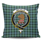 Clan Melville Tartan Crest Pillow Cover NN55 Clan Melville Tartan Today