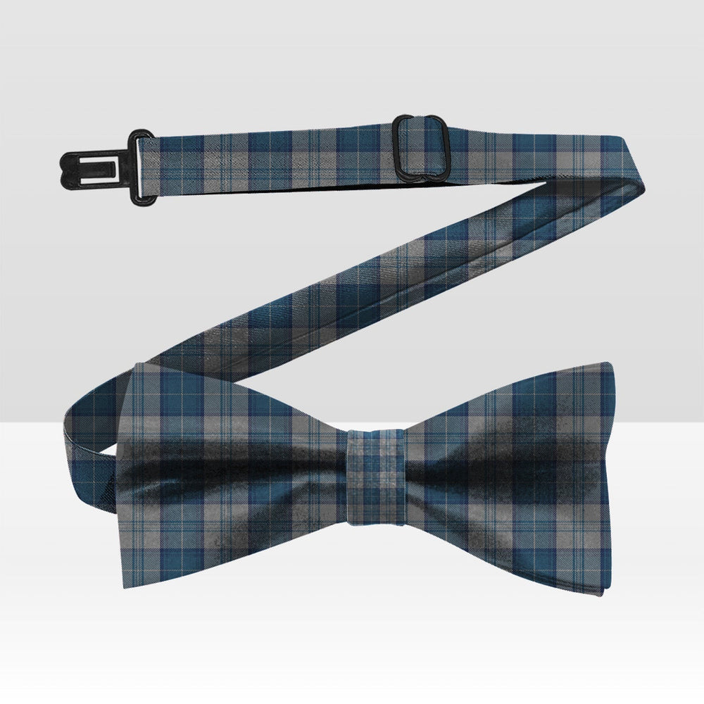 Clan Menzies Dress Blue And White Tartan Bow Tie ED17 Clan Menzies Tartan Today