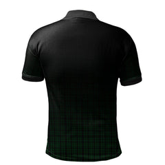 Clan Menzies Green Tartan Polo Shirt - Alba Celtic Style EO43 Menzies Green Tartan Tartan Polo