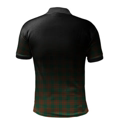 Clan Menzies Green Ancient Tartan Polo Shirt - Alba Celtic Style UZ94 Menzies Green Ancient Tartan Tartan Polo