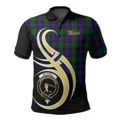 Clan Mitchell Tartan Polo Shirt - Believe In Me Style SO68 Mitchell Tartan Tartan Polo