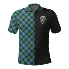 Clan Mitchell Ancient Clan - Military Polo Shirt FB73 Mitchell Ancient Tartan Tartan Polo