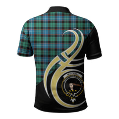 Clan Mitchell Ancient Tartan Polo Shirt - Believe In Me Style BK67 Mitchell Ancient Tartan Tartan Polo