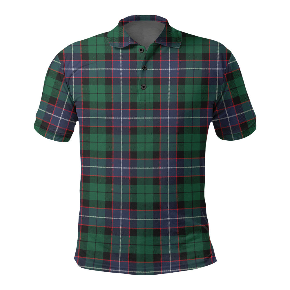 Clan Mitchell Modern Tartan Polo Shirt HS28 Mitchell Modern Tartan Tartan Polo