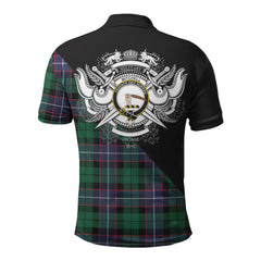 Clan Mitchell Modern Clan - Military Polo Shirt BN96 Mitchell Modern Tartan Tartan Polo