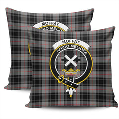 Clan Moffat Modern Tartan Crest Pillow Cover OA30 Clan Moffat Tartan Today