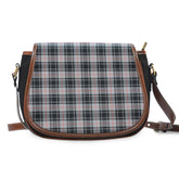 Clan Moffat Modern Tartan Saddle Handbags AI88 Clan Moffat Tartan Today