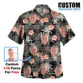 Clan Moffat Modern Tartan Custom Face Hawaiian Shirt – Unisex Gift for Family Members, Summer Party RL22 Moffat Modern Tartan Tartan Hawaii Shirt