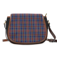 Clan Moon 01 Tartan Saddle Handbags ZM49 Clan Borthwick Tartan Today