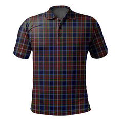 Clan Moon 01 Tartan Polo Shirt SN54 Moon 01 Tartan Tartan Polo