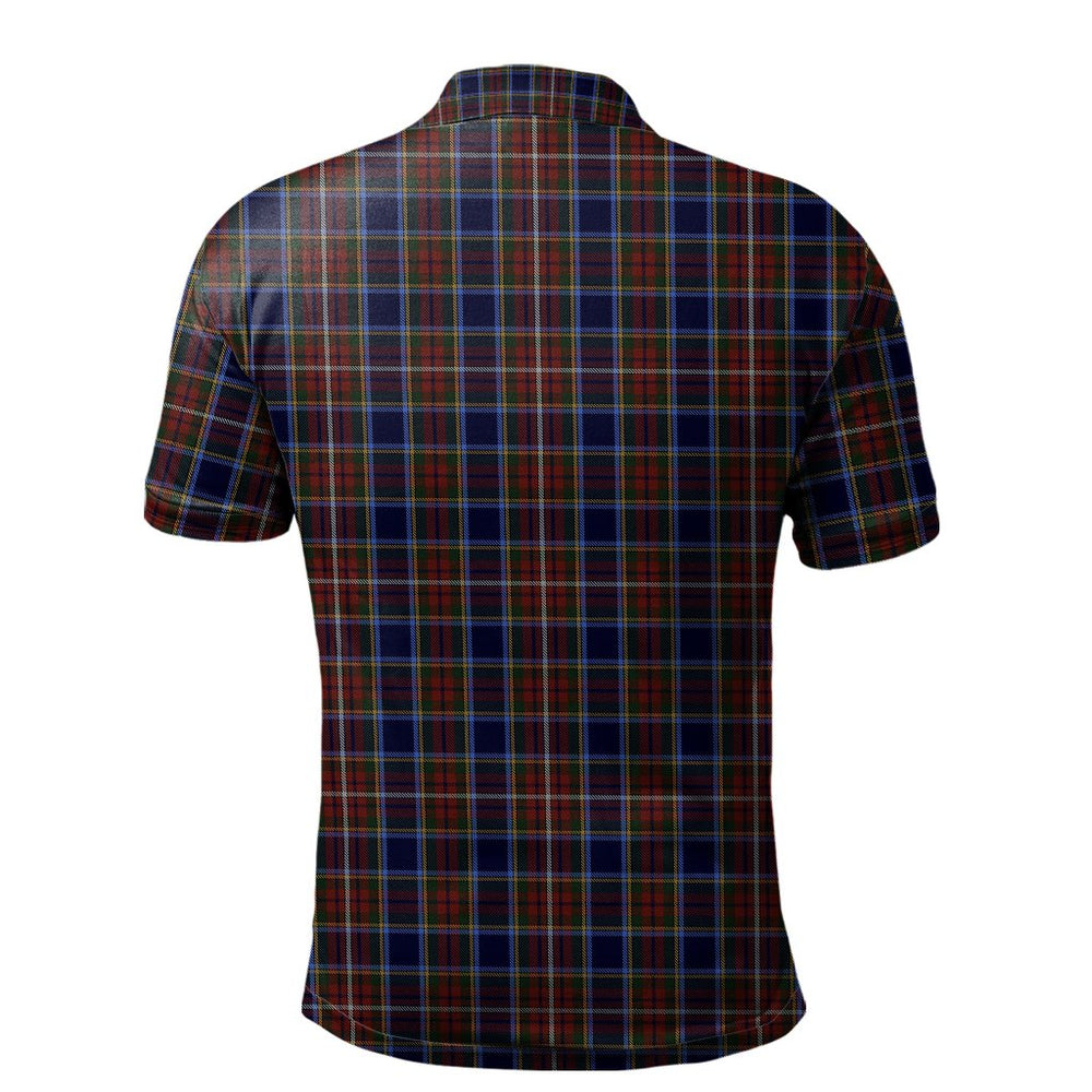 Clan Moon 01 Tartan Polo Shirt SN54 Moon 01 Tartan Tartan Polo